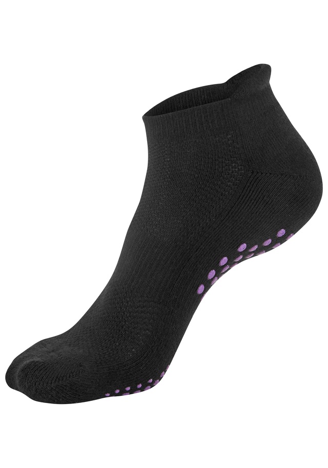 Lavana ABS-Socken Packung, 3 Stk. tlg. mit farbigen Noppen