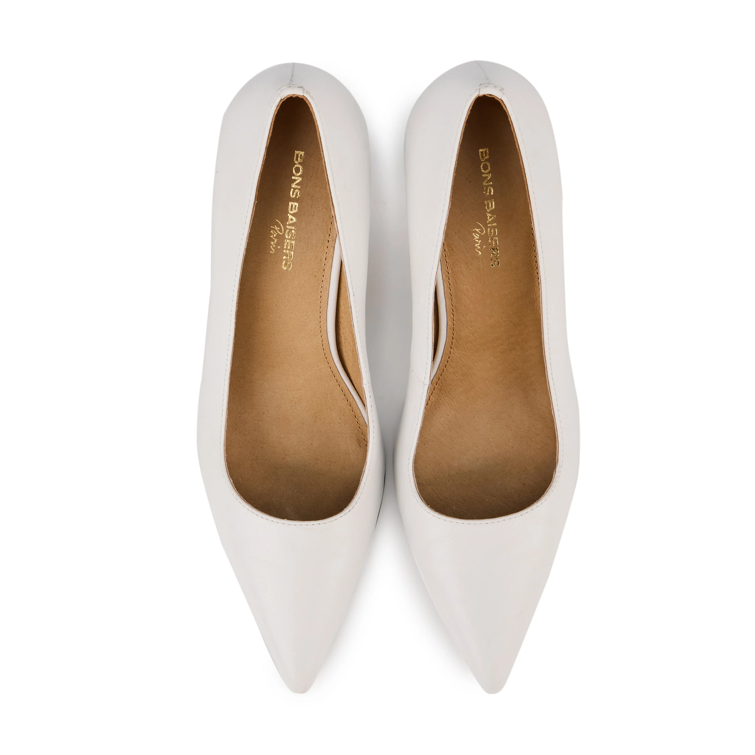 TYRA CUIR LISSE - Escarpins en cuir | Blanc