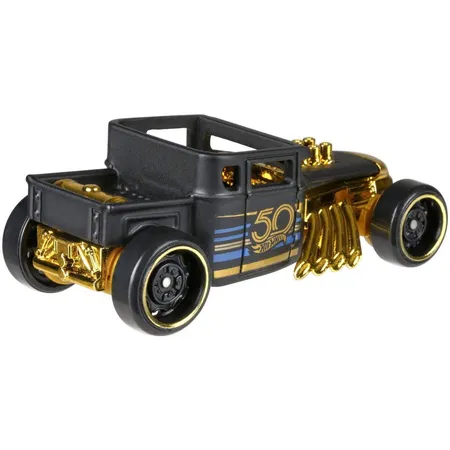 Hot Wheels Black & Gold 50th Anniversary, 1 Stück, sortiert
