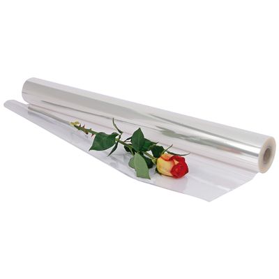 Logistipack - Papier cadeau - film fleuriste 80 cm x 120 m - 30 microns