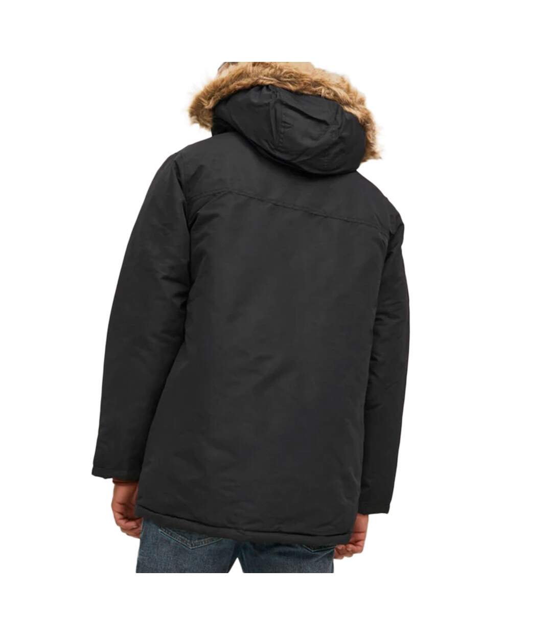 Parka Noir Homme Jack & Jones Craft
