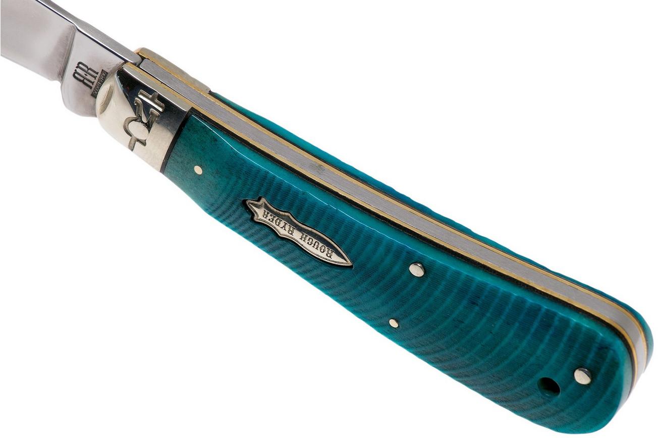 Rough Ryder Black & Blue Hawkbill RR2121 zakmes