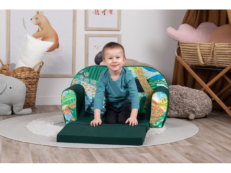 Knorrtoys Kindersofa Jungle animal Sofa mit niedlichem Motiv