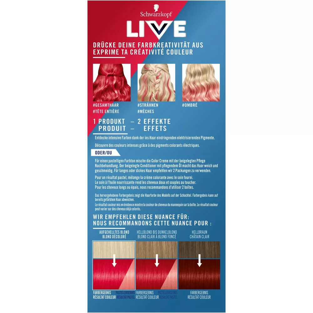 Schwarzkopf Live Ultra Brights 92 Red