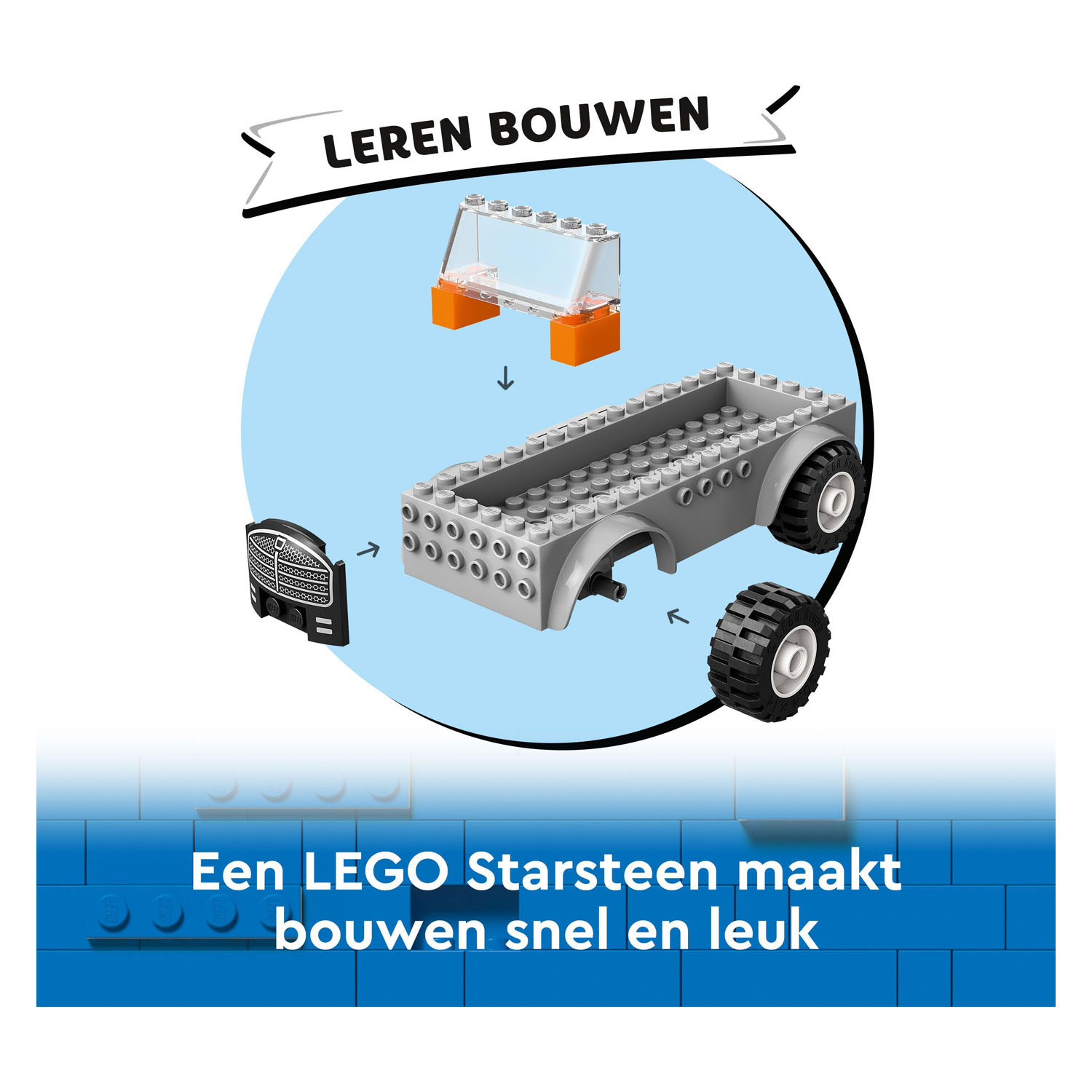 LEGO City 60435 Sleepwagen en Sportautoreparatie
