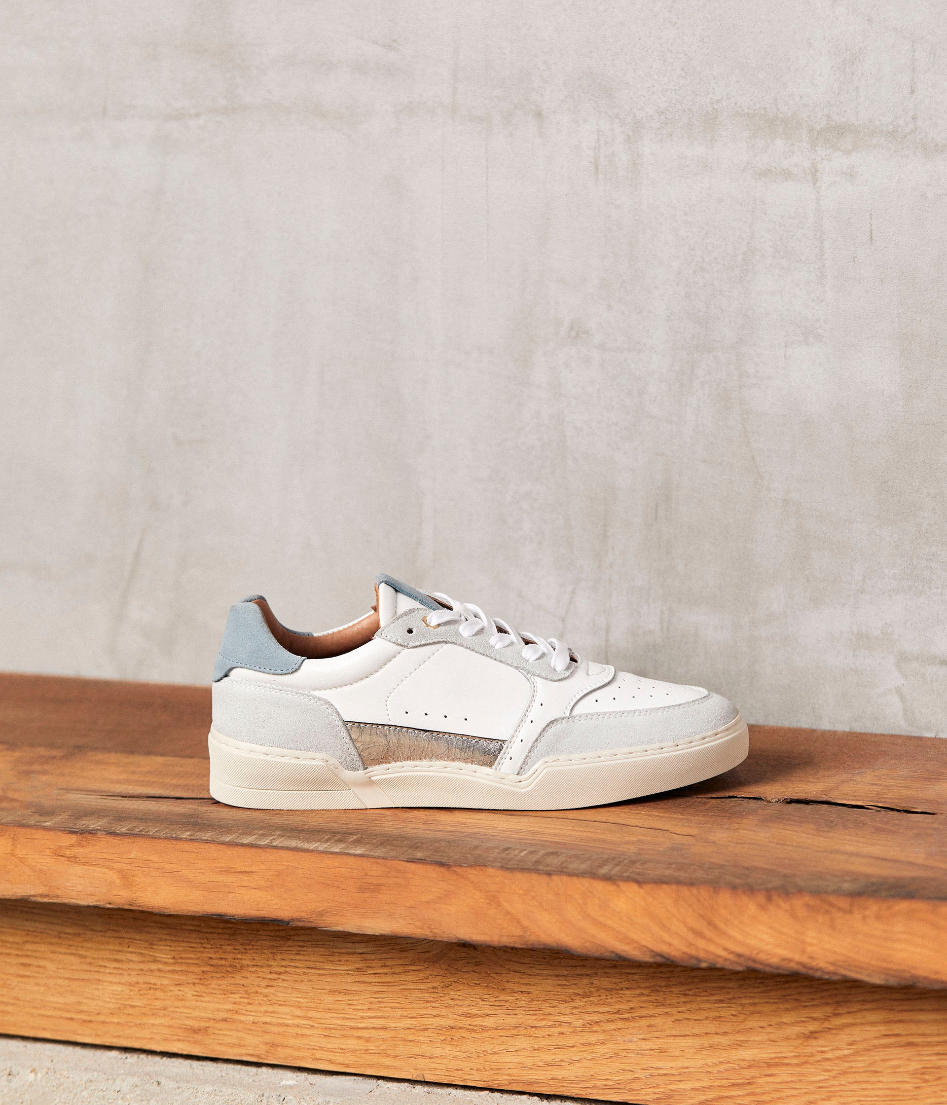 Baskets gris bleu Tao