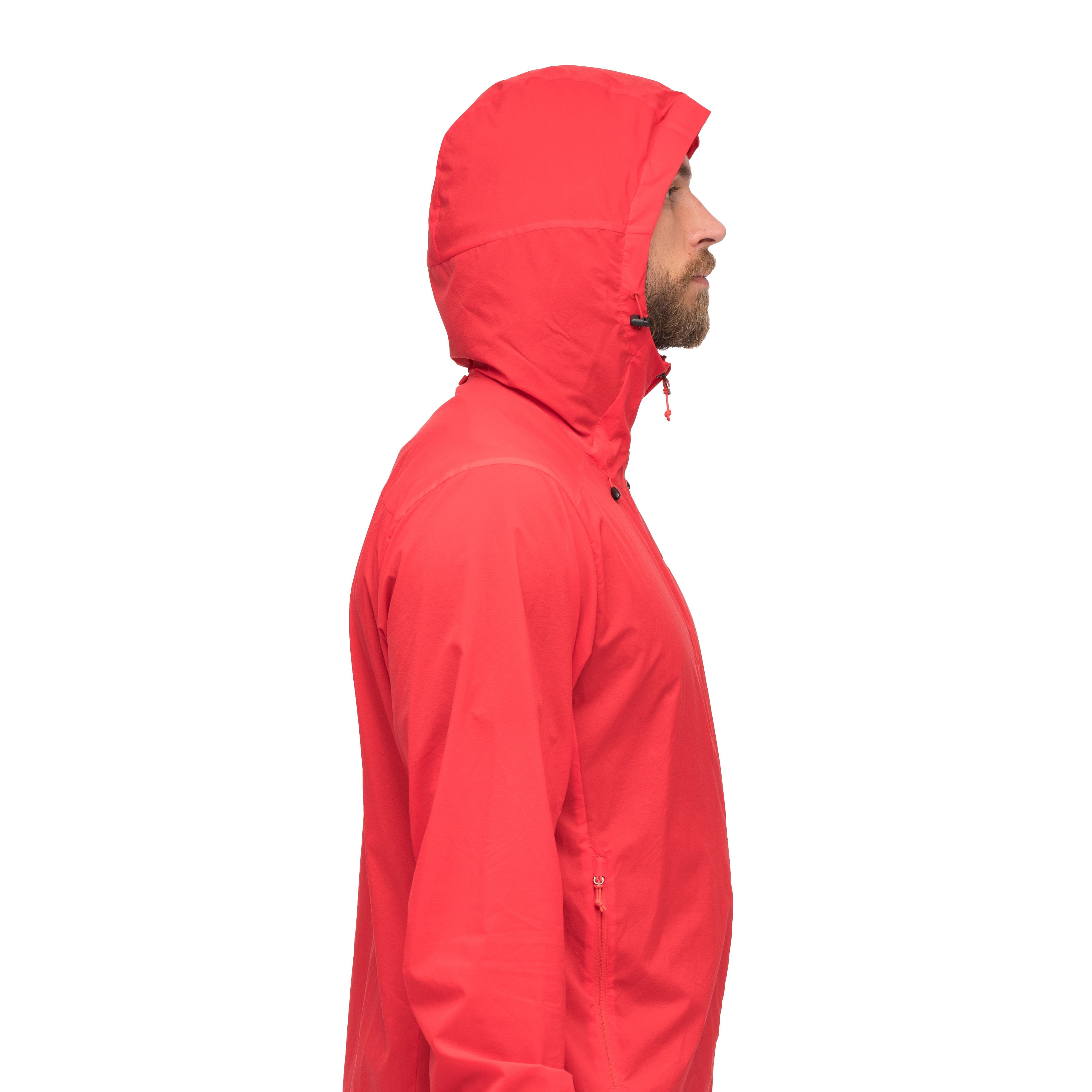 Rabot Windbreaker Jacket Men Fire Red