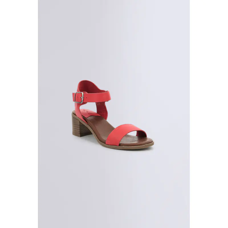 VOLOU ROUGE SANDALES Cuir Femme