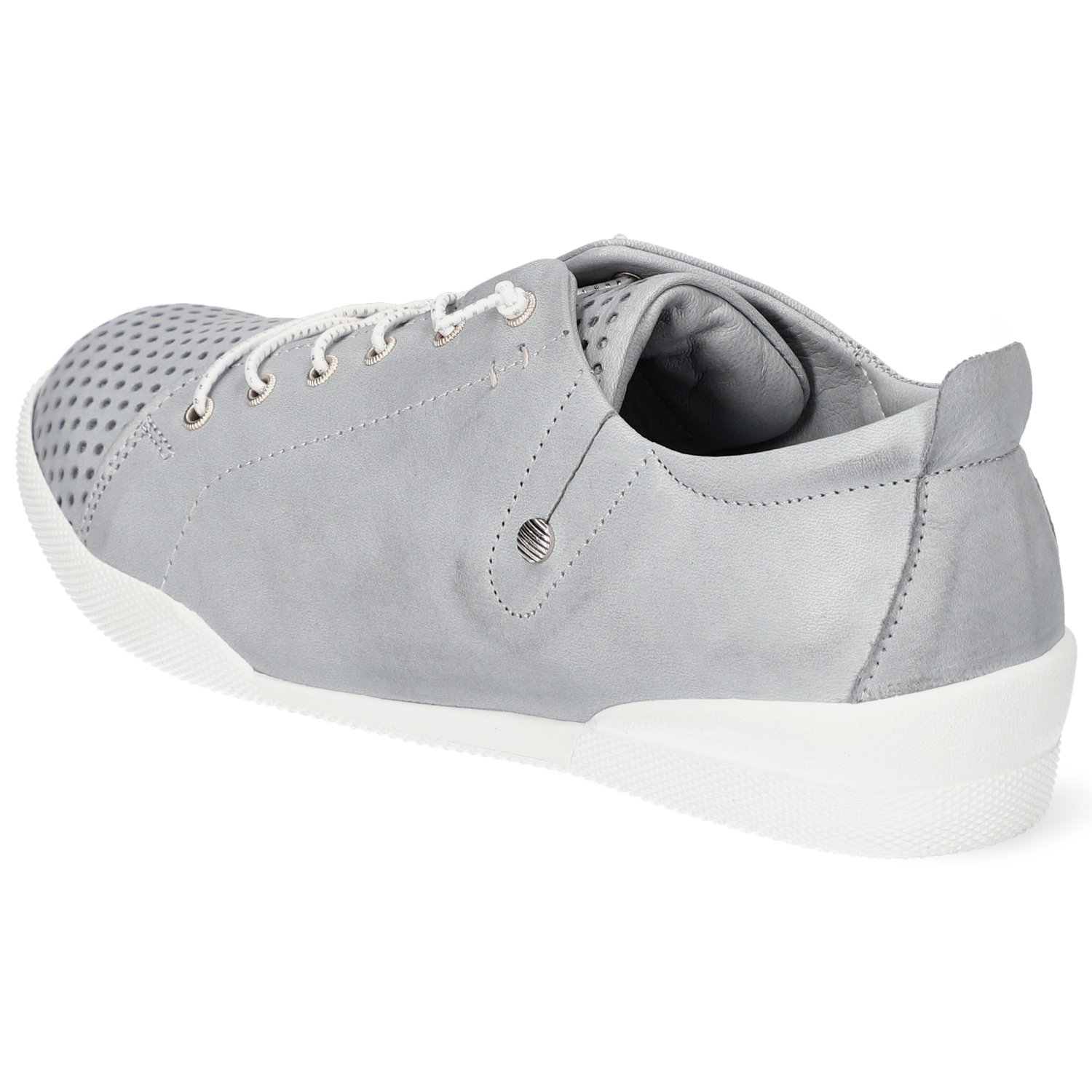 Andrea Conti Slip-On Sneaker - hellgrau