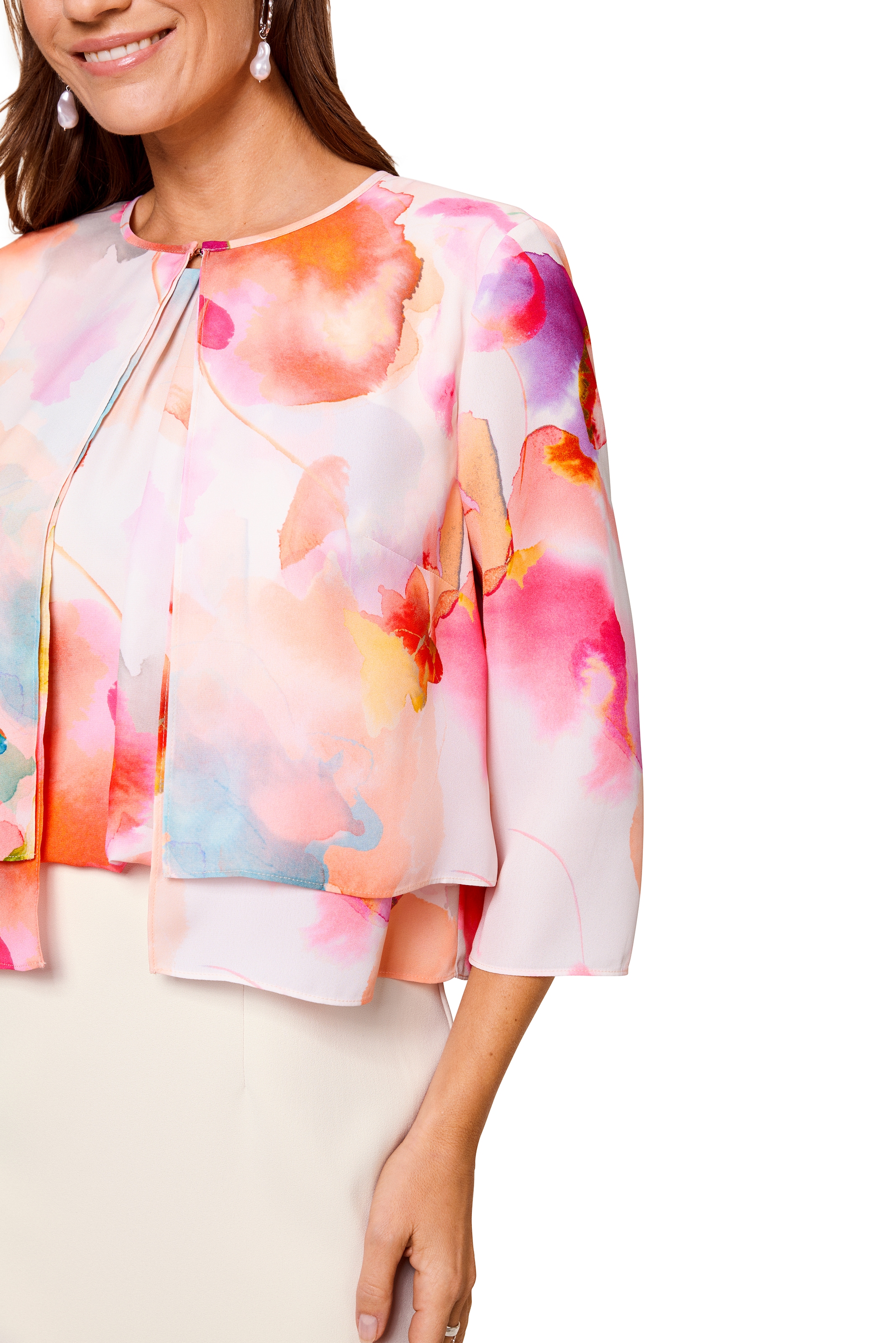 HERMANN LANGE Collection Blusenblazer , in floralem Design