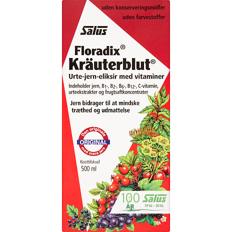 Flydende jern m. vitaminer