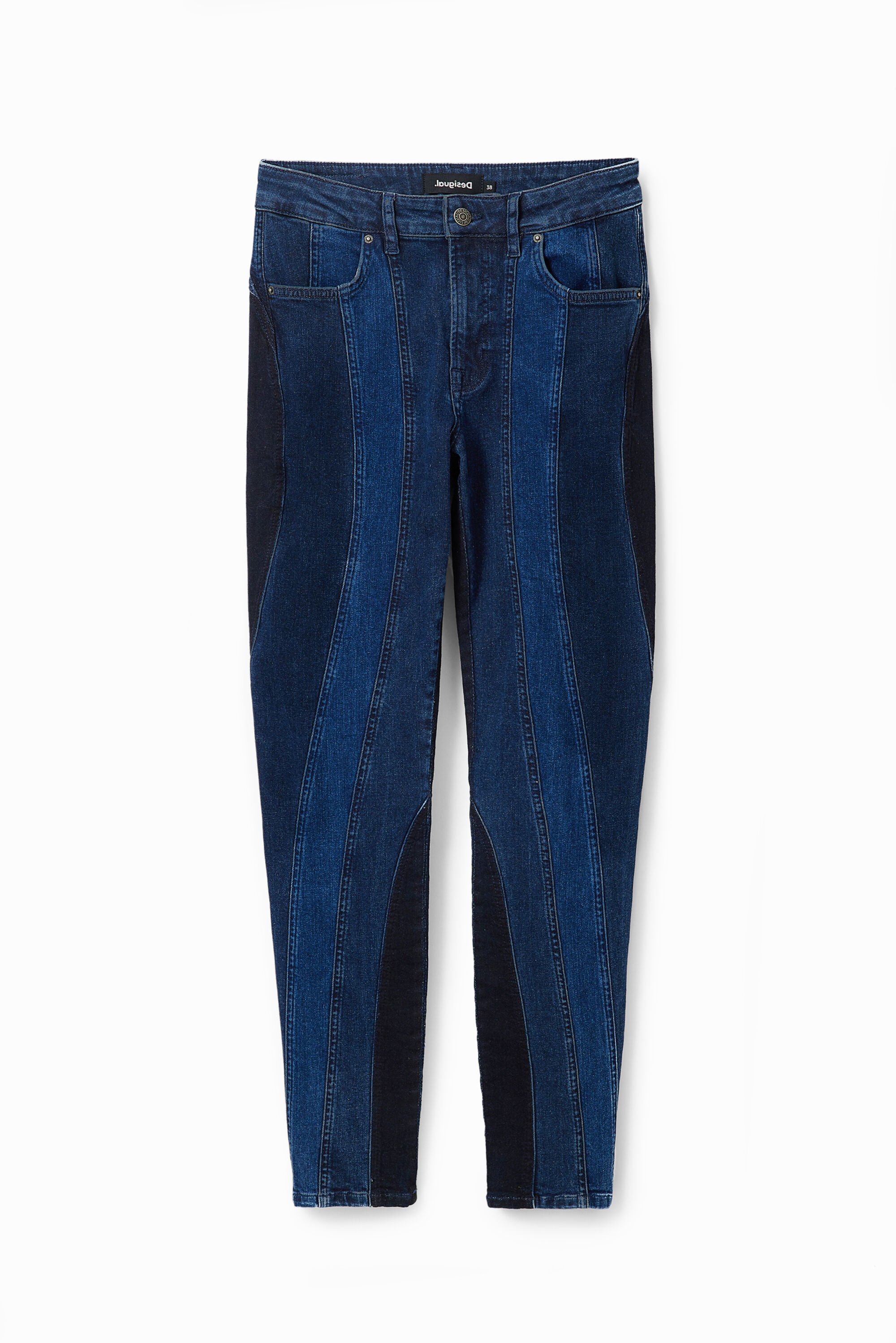 Jean skinny push-up coutures