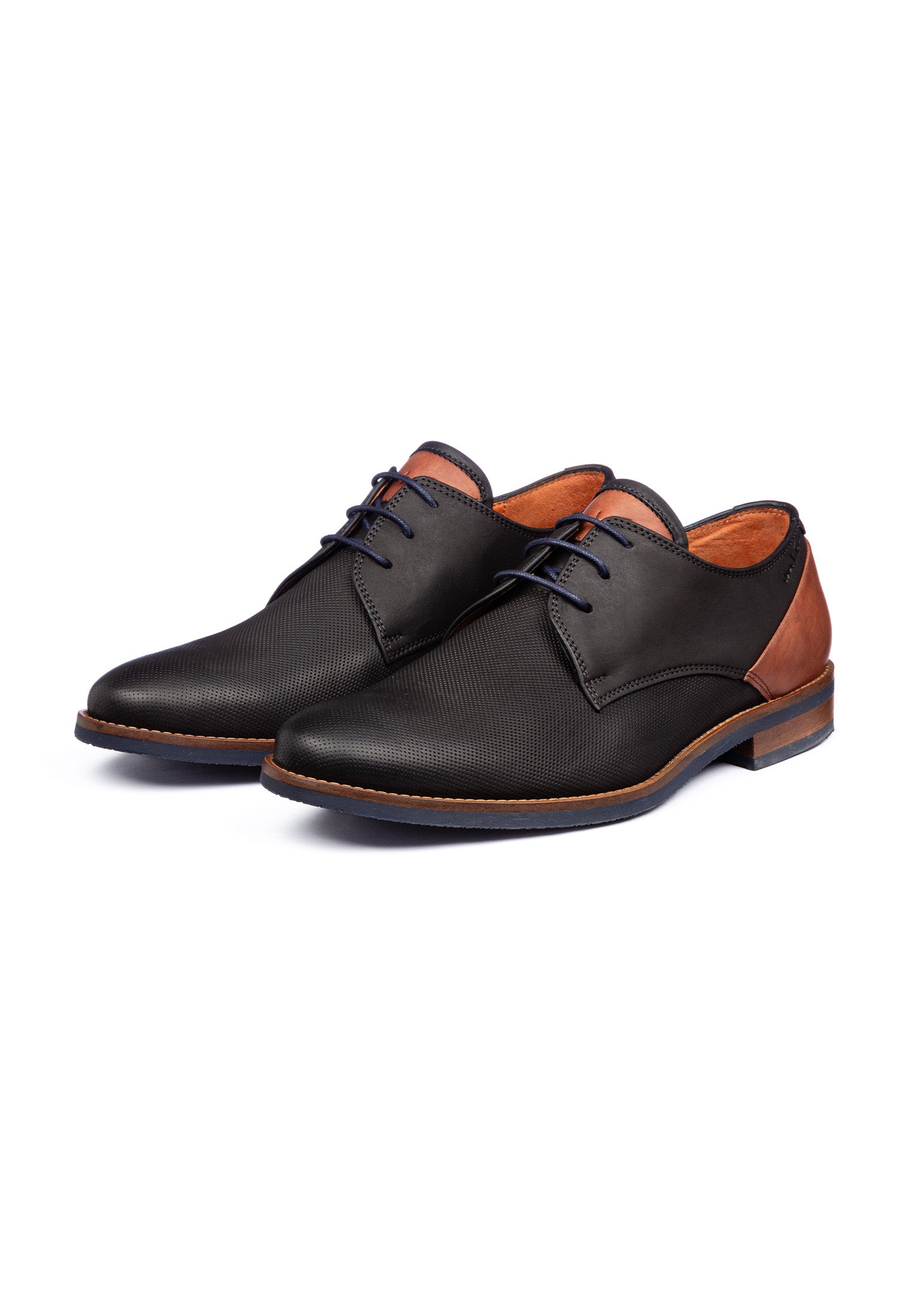 Antraciet grijs nubuck Sabinus veterschoen