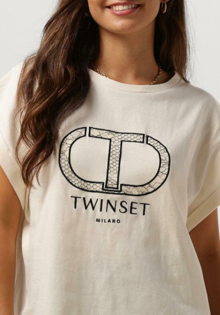 TWINSET MILANO gebroken wit twinset milano t-shirt 13457838-cpc