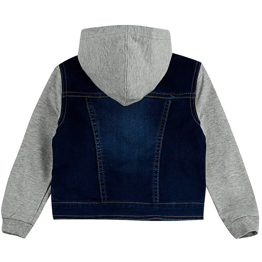 Levi's® Kids Boys Jeansjacke mit Sweatärmel und Kapuze