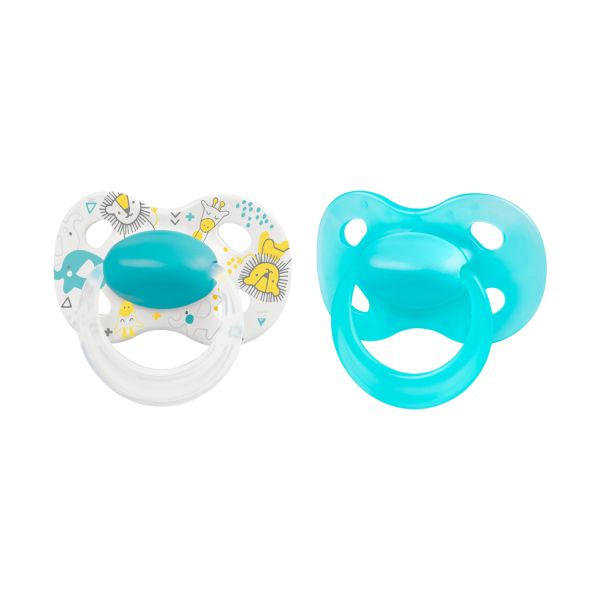 Medela Original Baby Fopspeen Turqoise Blue 18  Mnd 2 Stuks