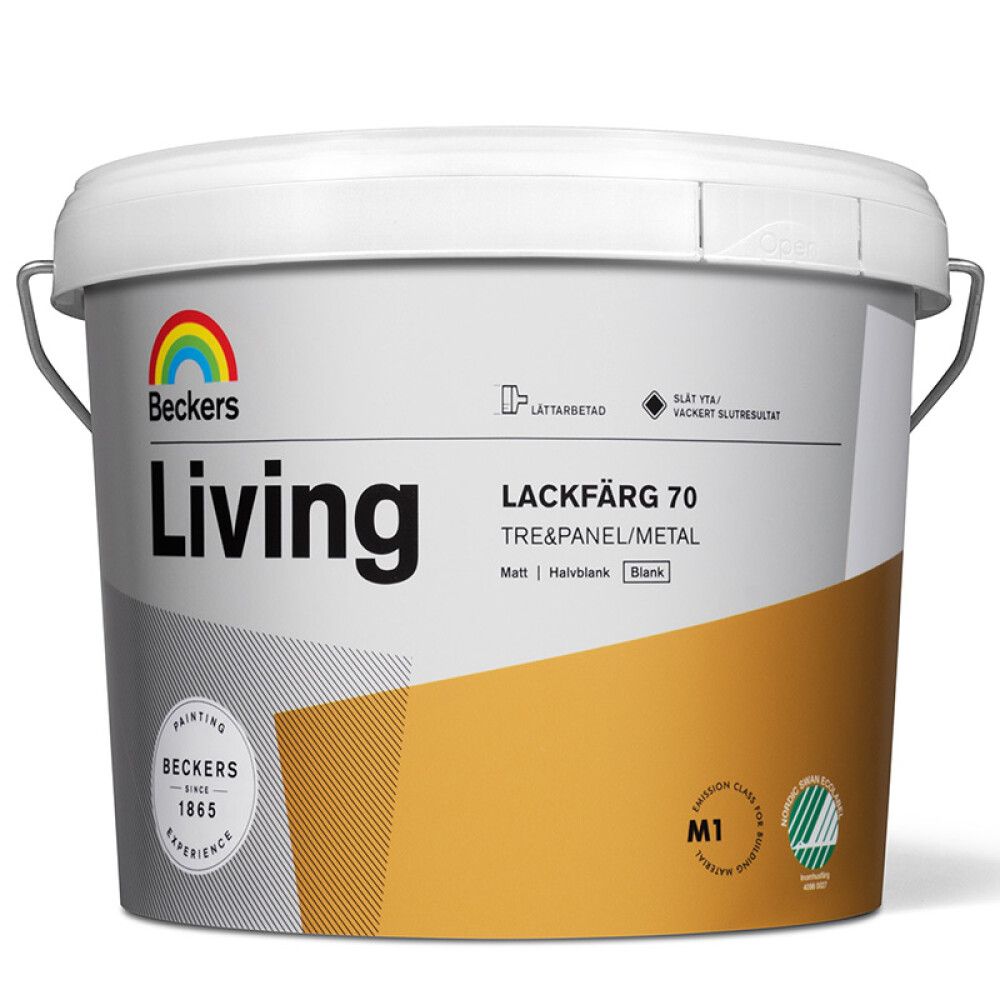 LAKKMALING BECKERS LIVING BLANK HVIT 3L