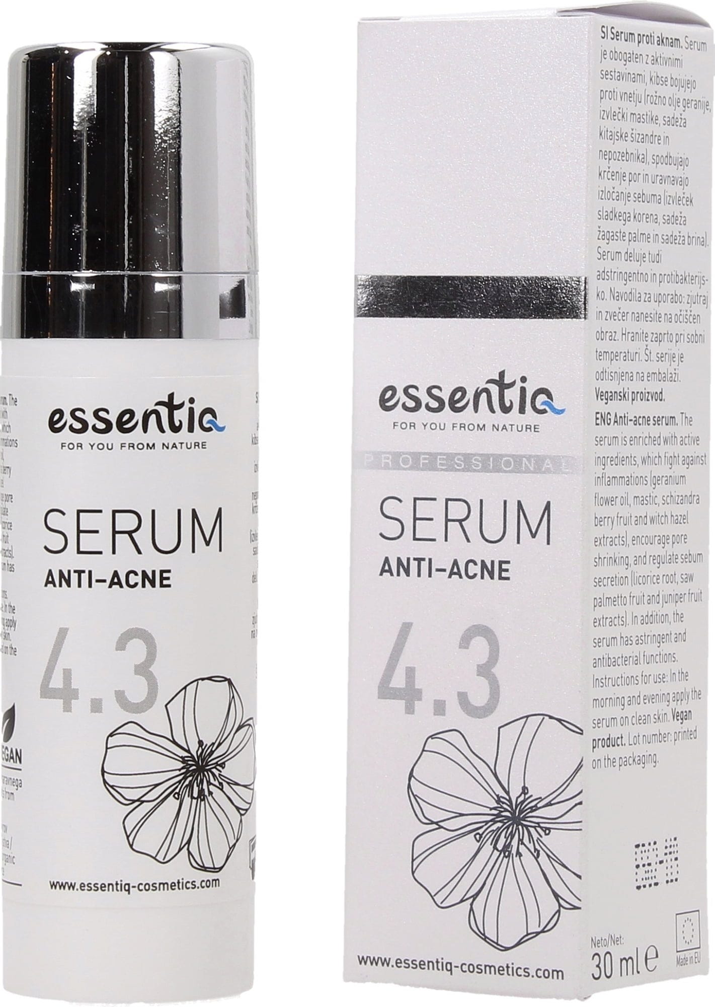 Essentiq  Anti-Acne Serum, 30 ml