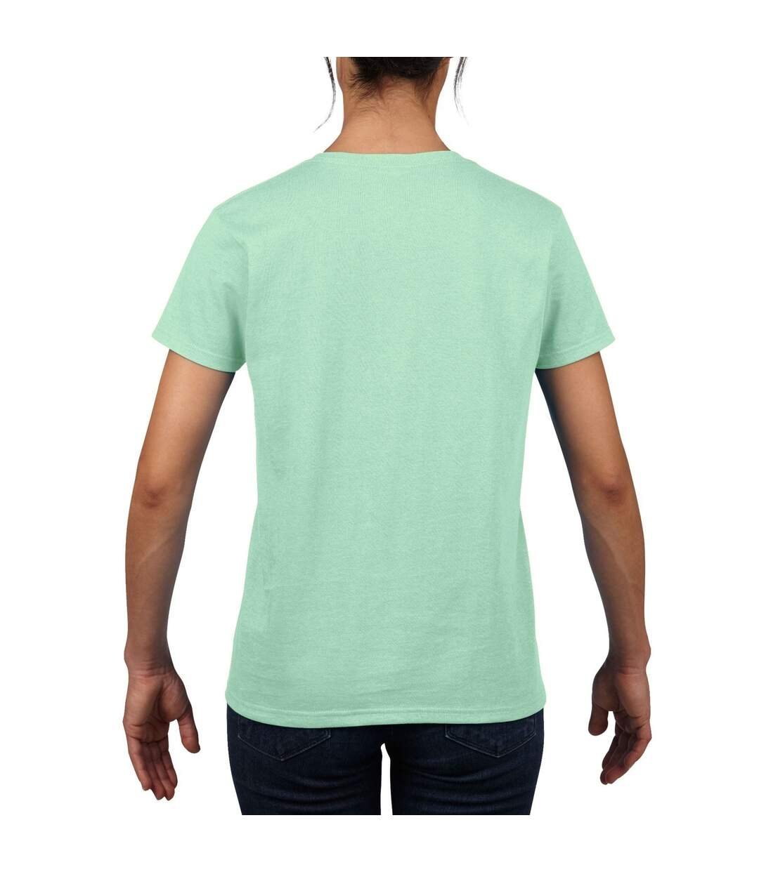 Gildan - T-shirt à manches courtes coupe féminine - Femme (Vert menthe) - UTBC2665