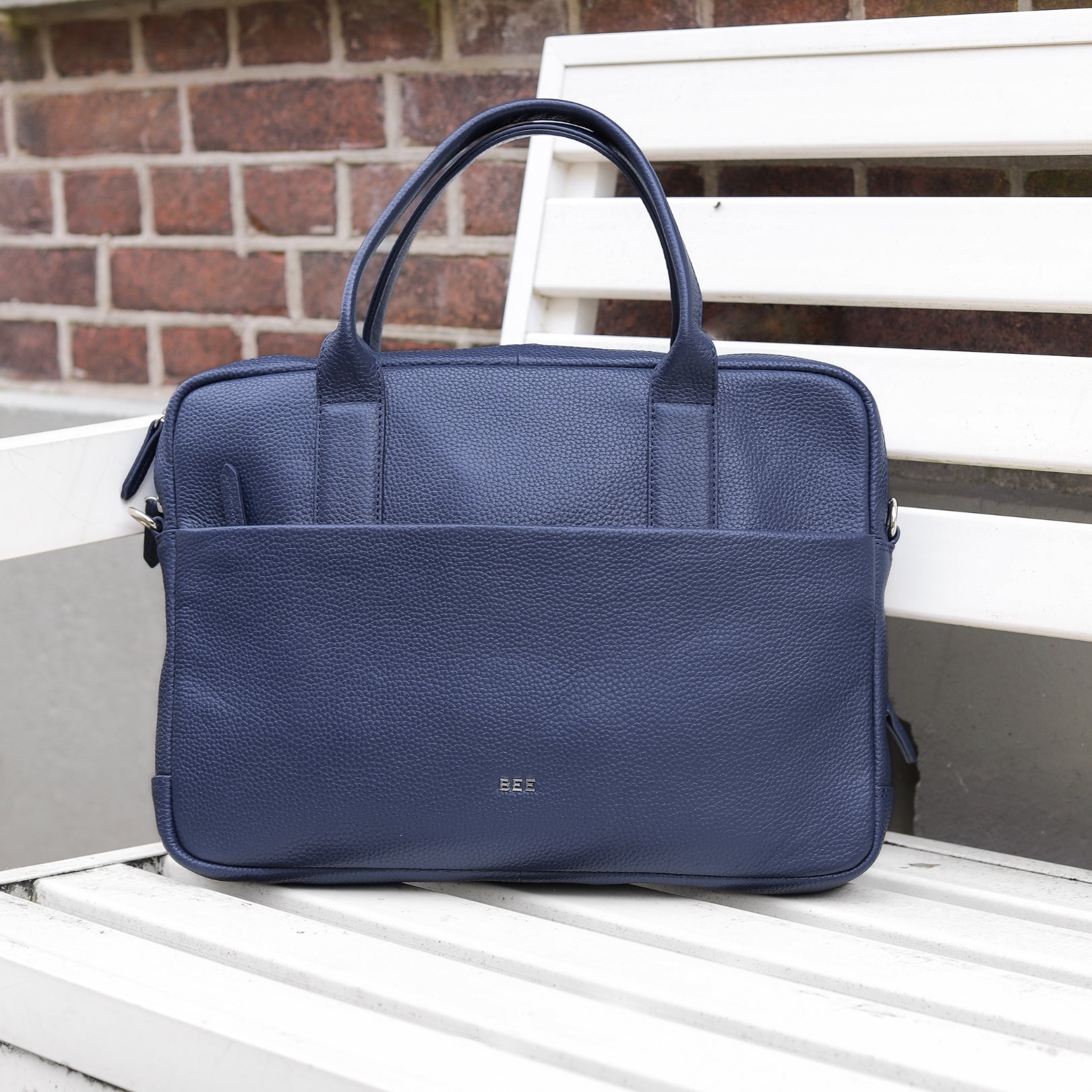 Compacte Laptoptas 'Gia' Peacoat PEACOAT