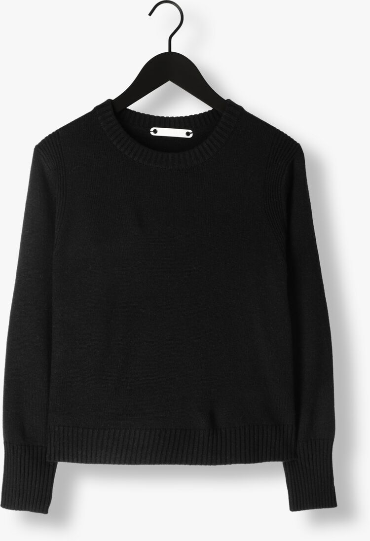 zwarte co'couture trui mero o knit