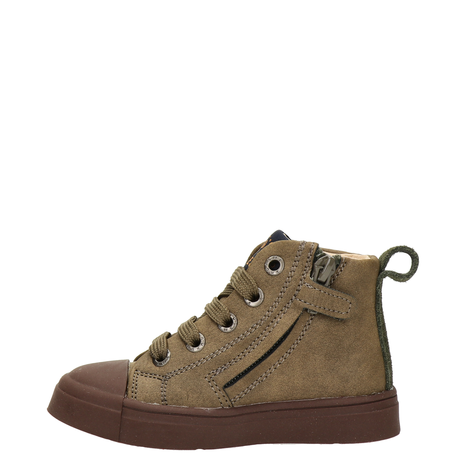 jongens veterboot Shoesme Groen