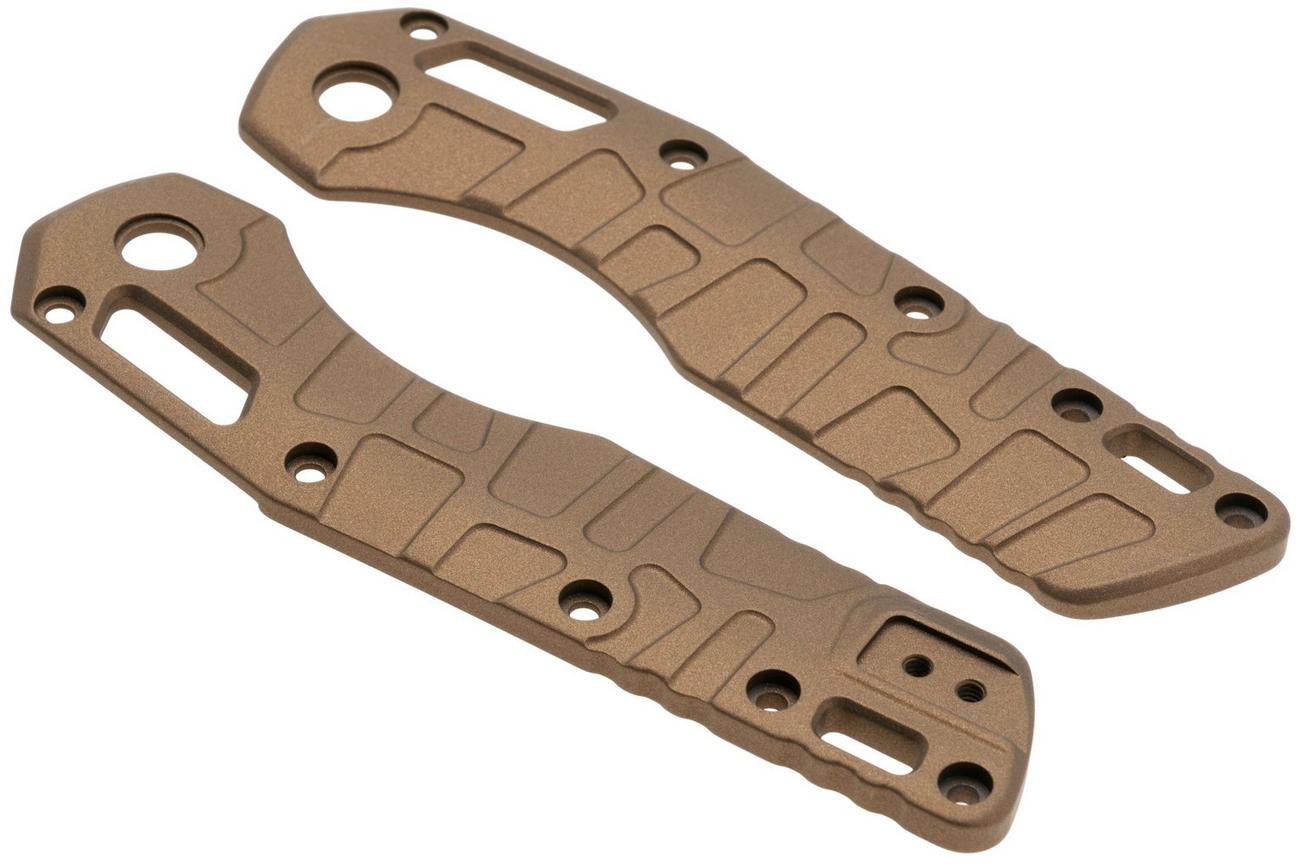 Lex Custom Microtech MSI Standard Issue Scales V2 MMSI2TH148, Burnt Bronze Titanium, handgreepschalen