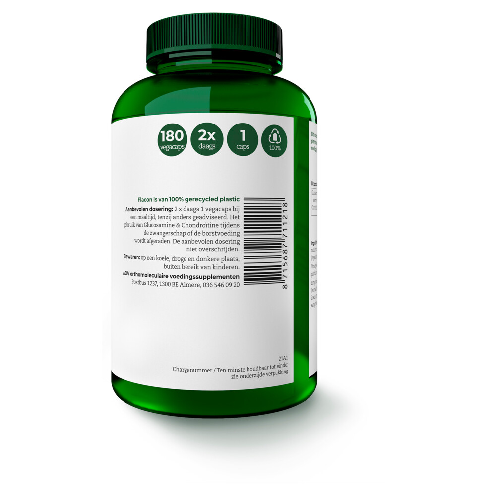 AOV 1121 Glucosamine & Chondroitine180 capsules