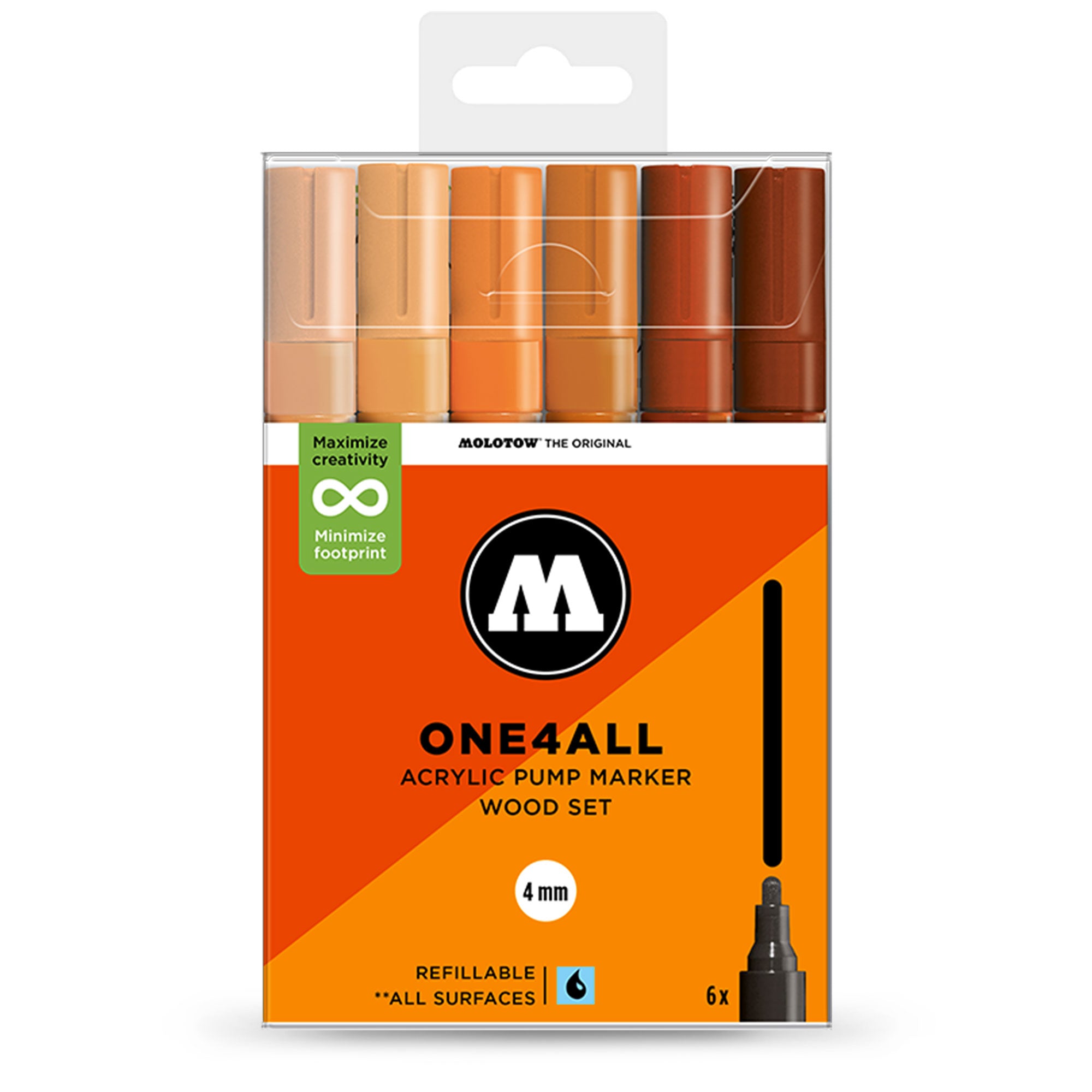 Molotow<br>ONE4ALL 227HS Wood Set