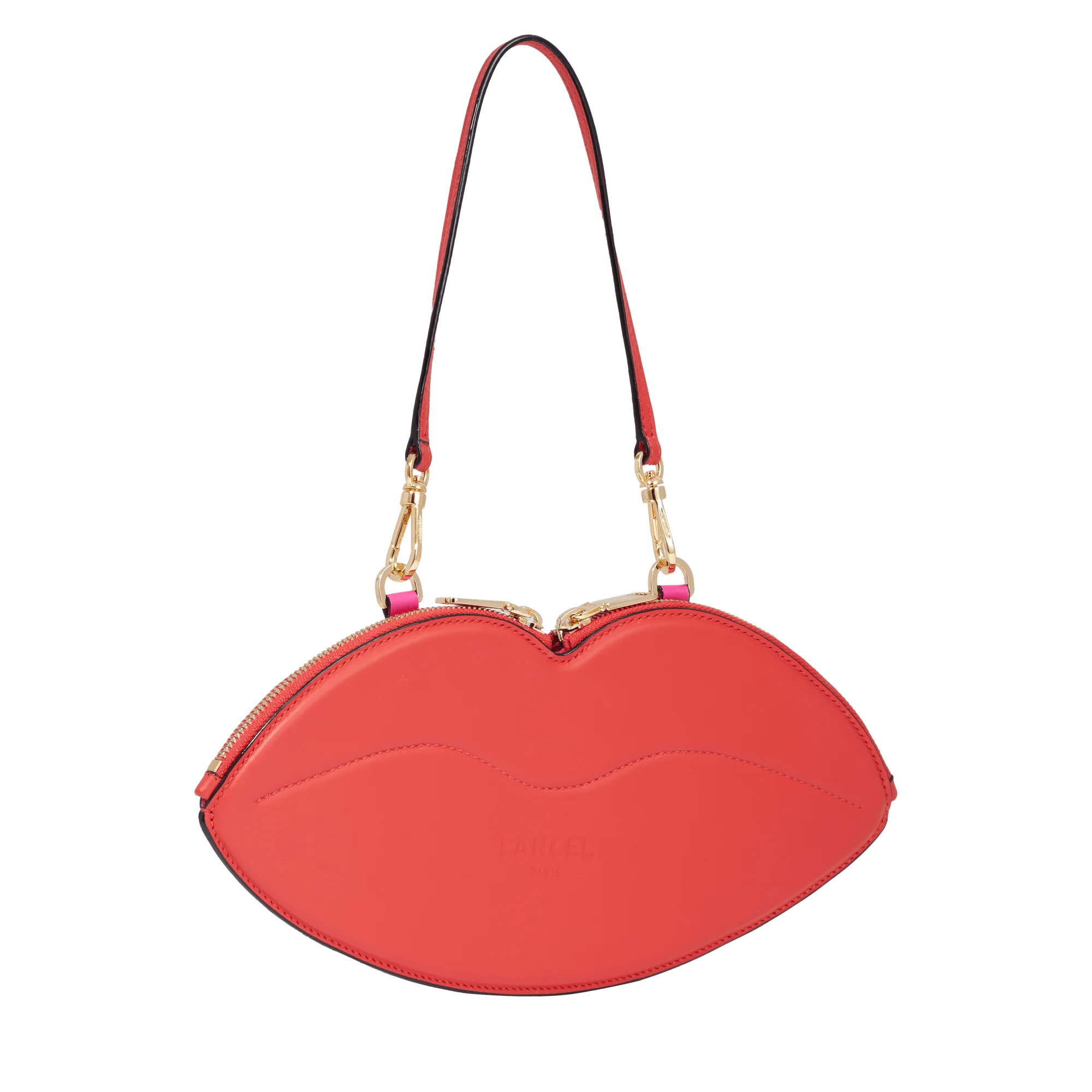 Sac pochette Origami de Lancel-Tomate