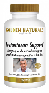 Golden Naturals Testosteron Support Tabletten 60TB