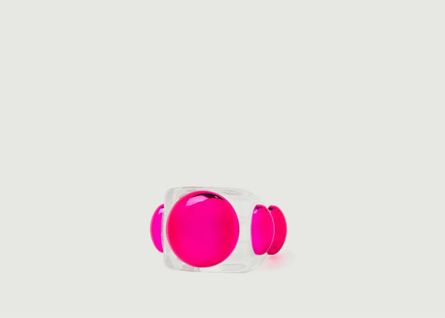 Bague en plastique Barbarella La Manso