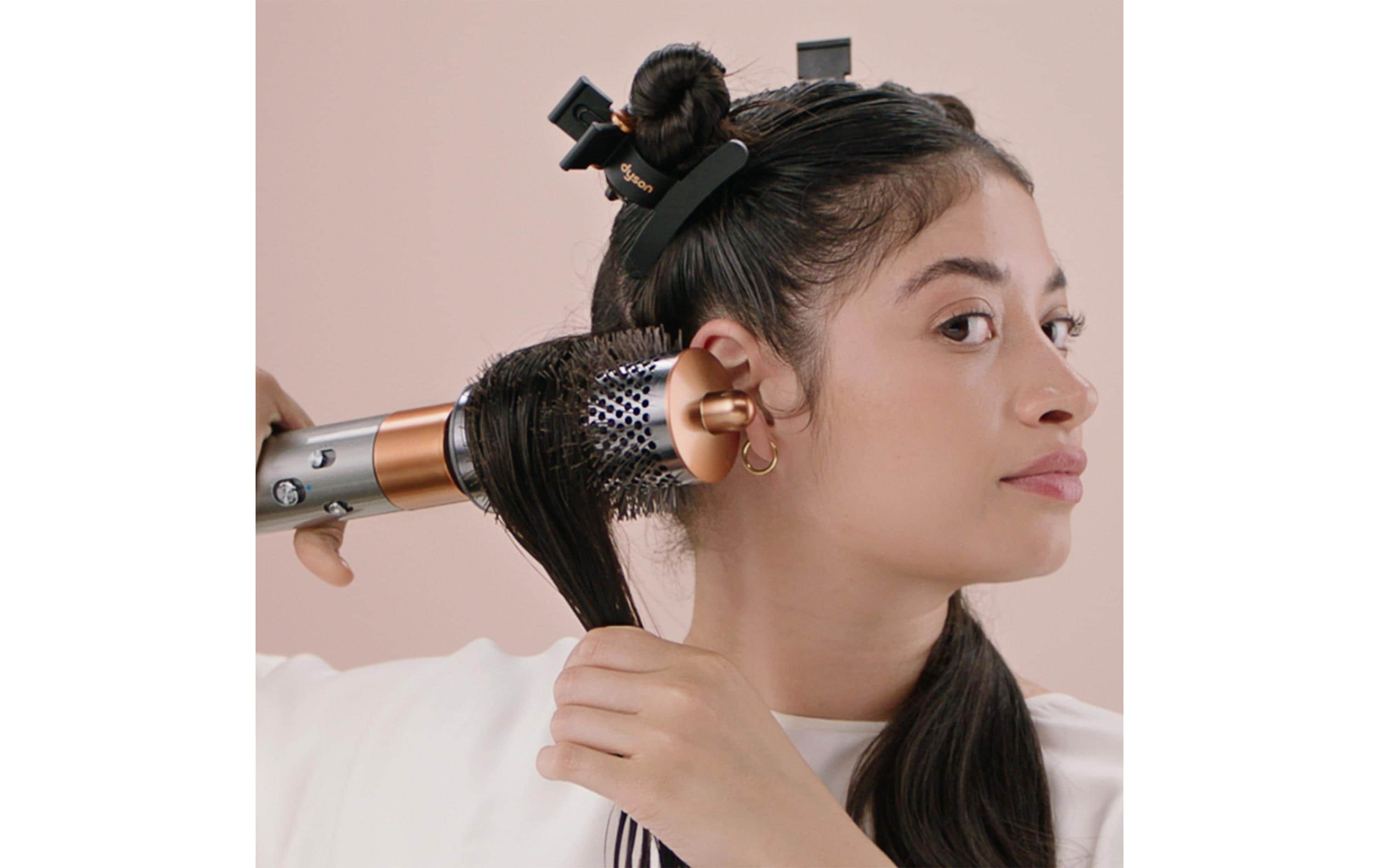 Lockenstyler Airwrap Complete Long Diffuse Nickel/Kupfer<br>Haarstyler