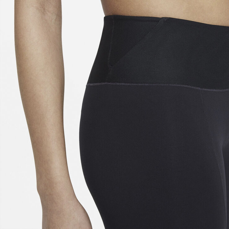 Nike One Luxe Icon Clash Tights Sort