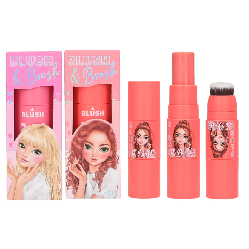 TOPModel blush & brush stick BEAUTY and ME
