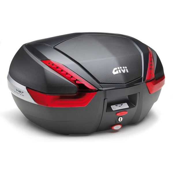 Givi - Top case V47 Noir / Carbone / Rouge