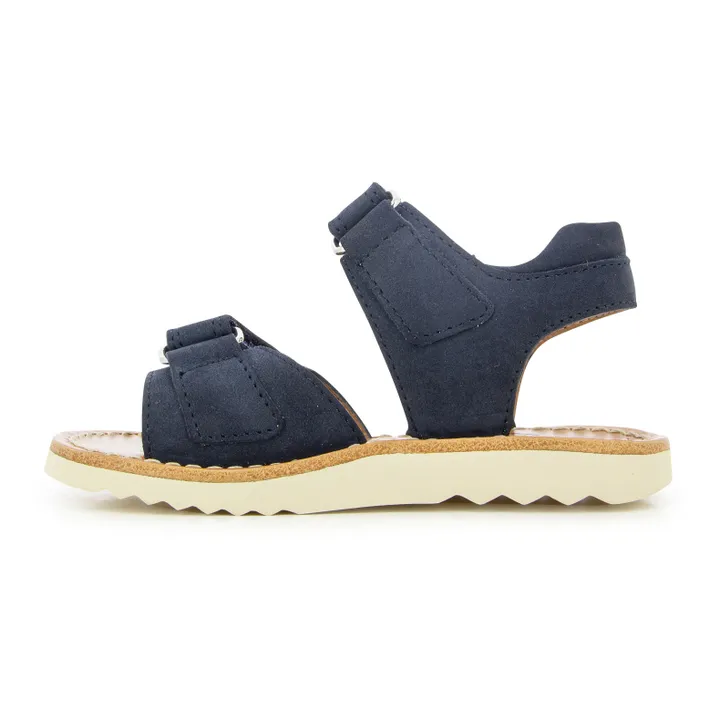 Pom d'Api Sandales Waff Easy | Bleu marine