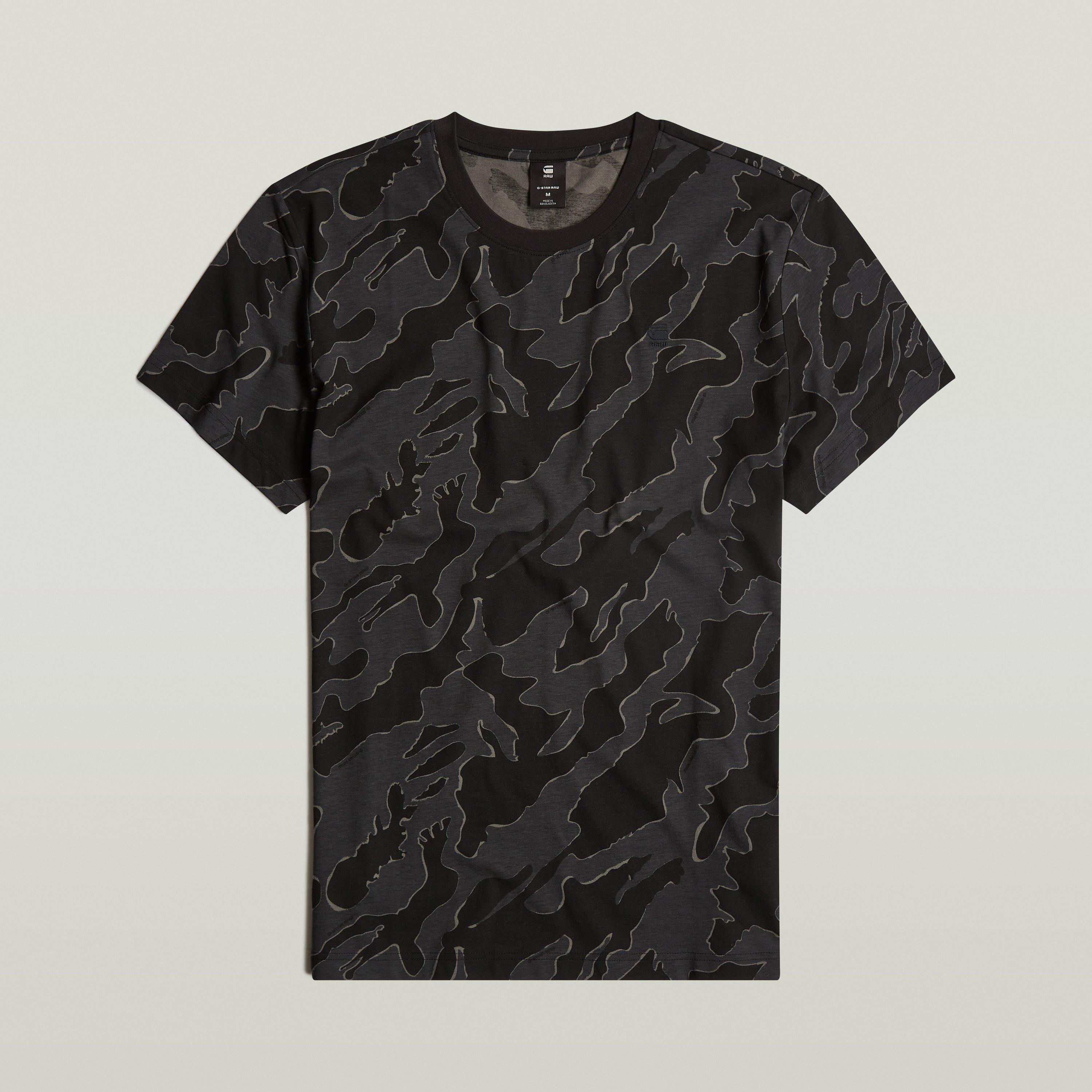 G Star Camo Crewneck T-Shirt