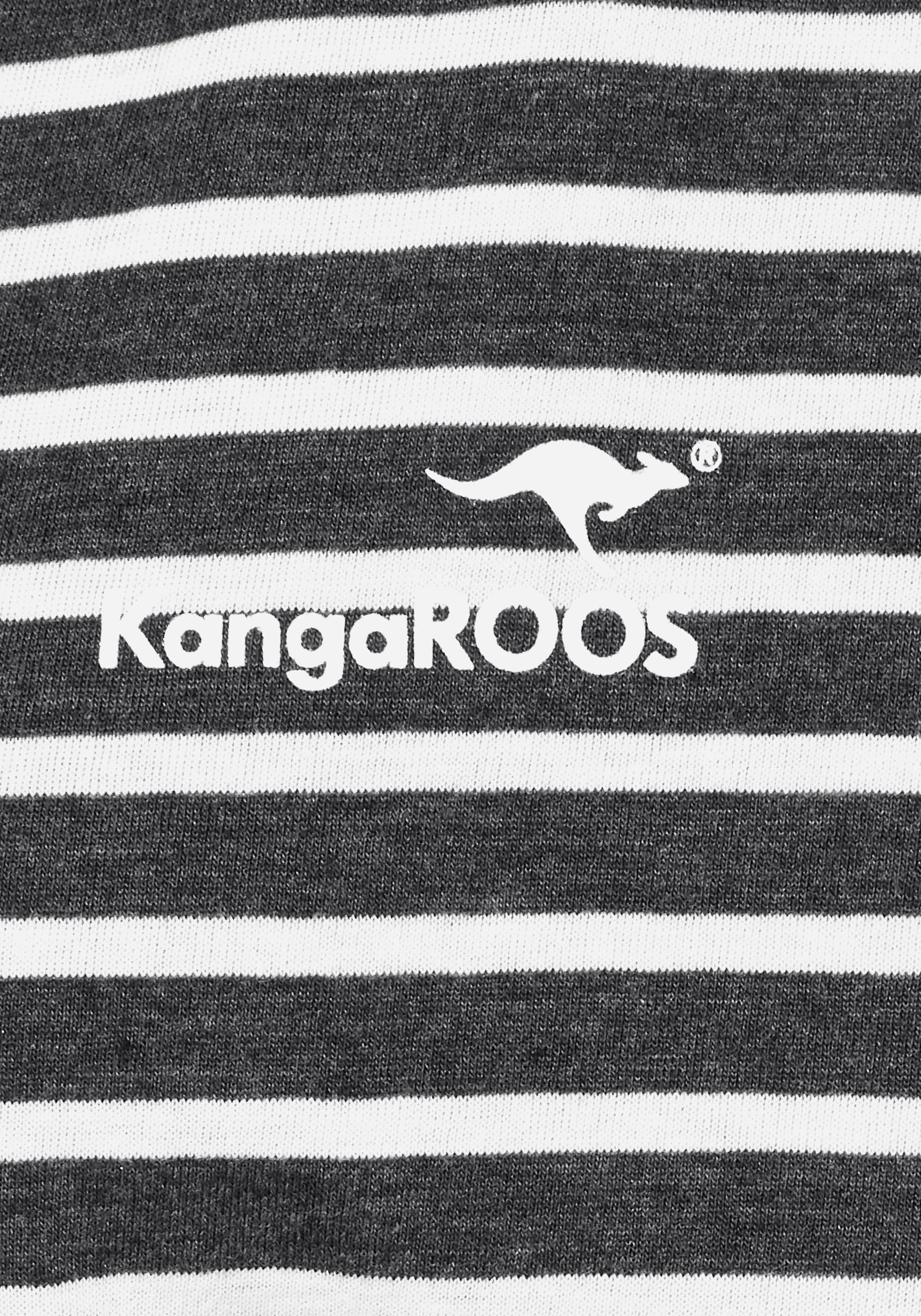 KangaROOS Jerseykleid Set, mit T-Shirt, 2 Stk. tlg. Mini-Länge,  figurbetont,  aus Stretch-Material