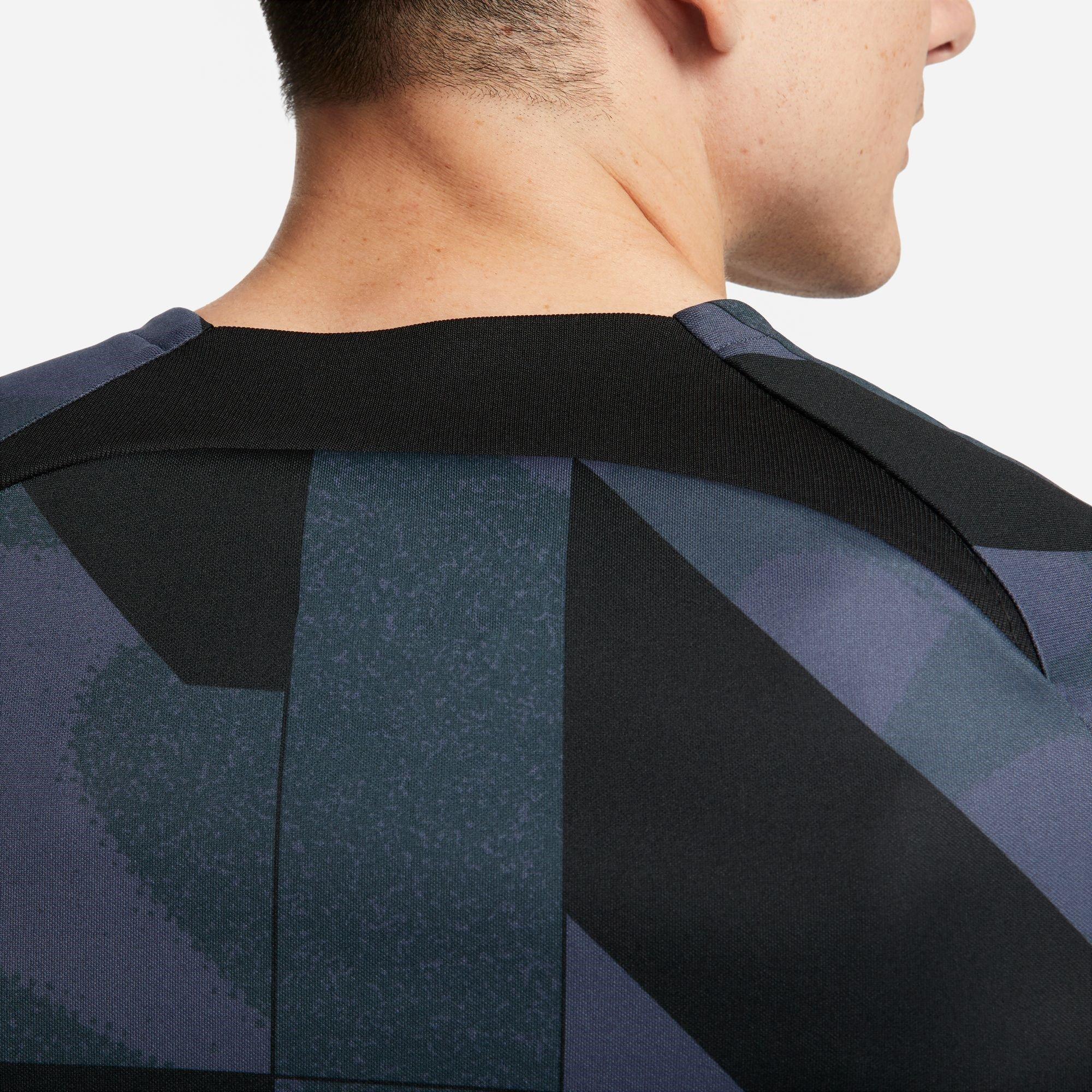 Nike FC Barcelona Academy Pro Third Mens Nike Dri FIT Soccer Pre Match Top