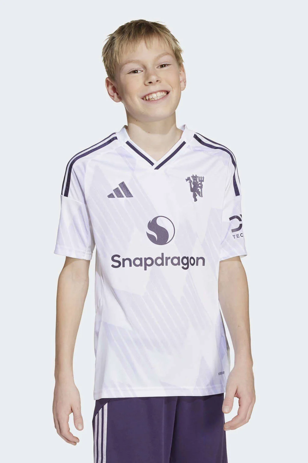 adidas Performance Junior Manchester United voetbalshirt Uit