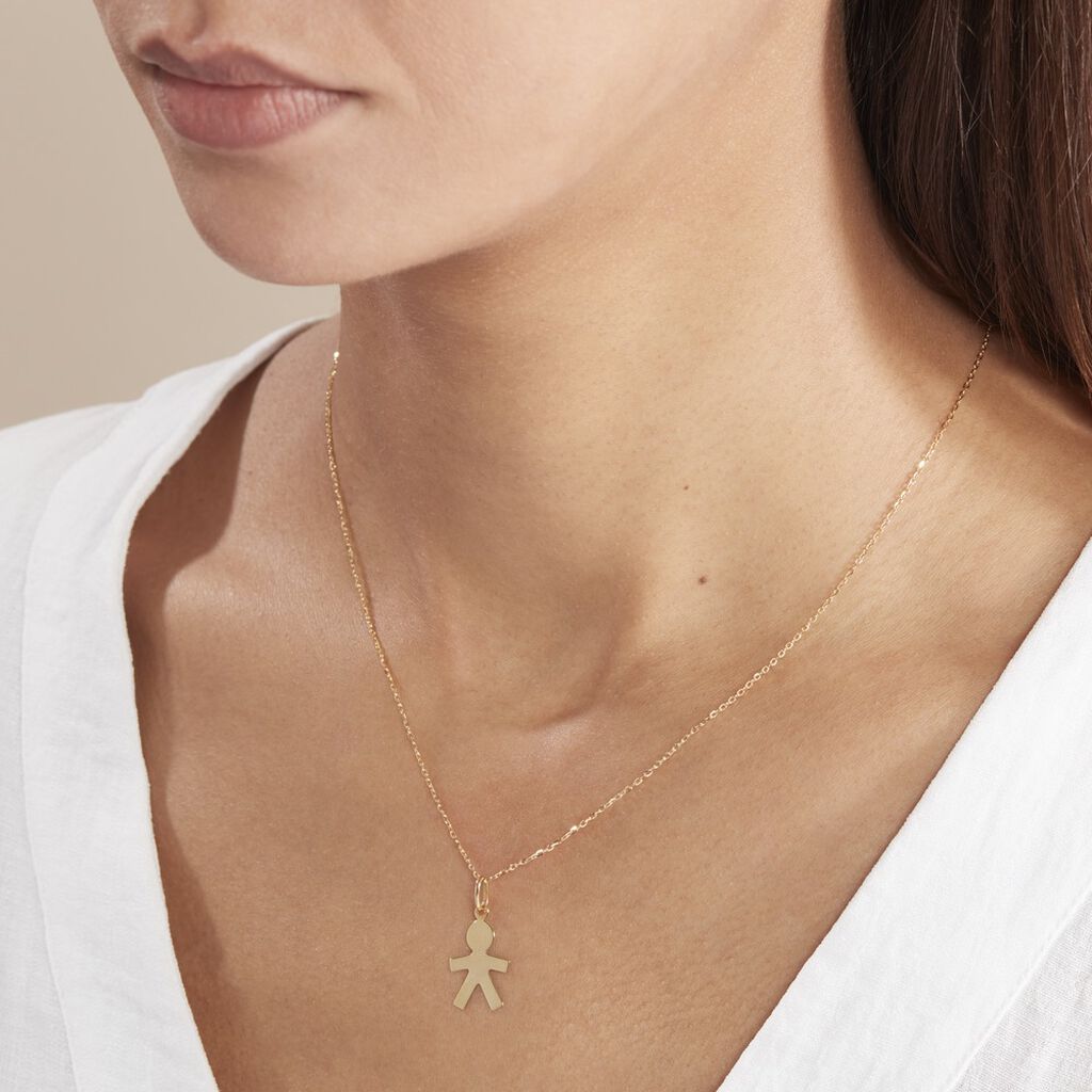 Pendentif Estrellita Garcon Or Jaune