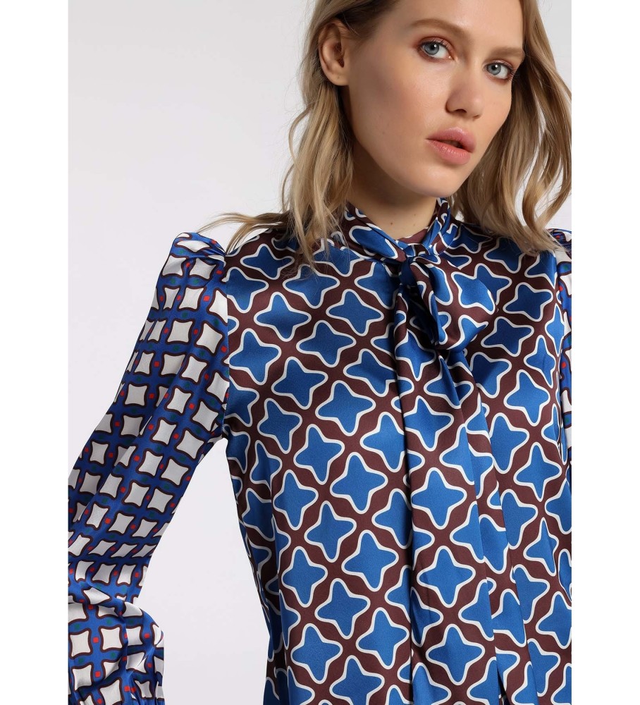 Victorio & Lucchino, V&L Camisa manga larga 131582 Azul