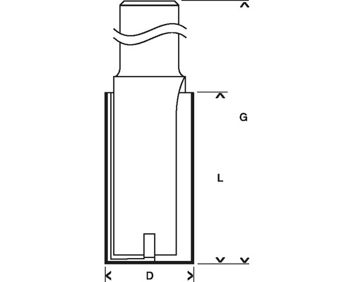 Groeffrees Bosch Professional Ø 12 x 81 mm