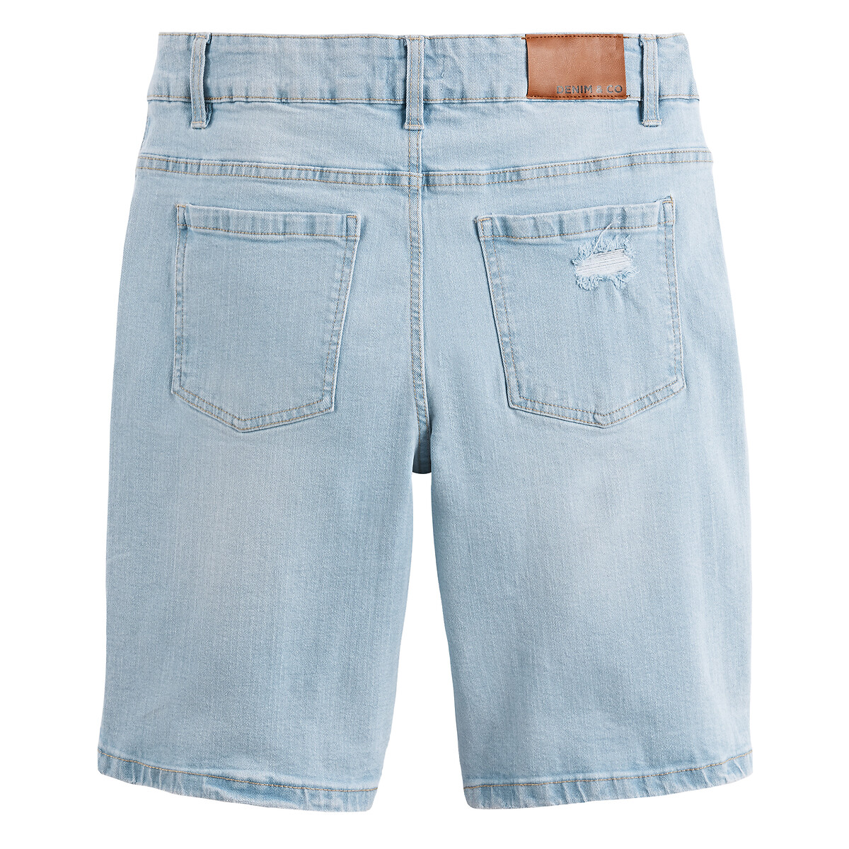 COLEÇÕES LA REDOUTE<br>Bermudas em ganga