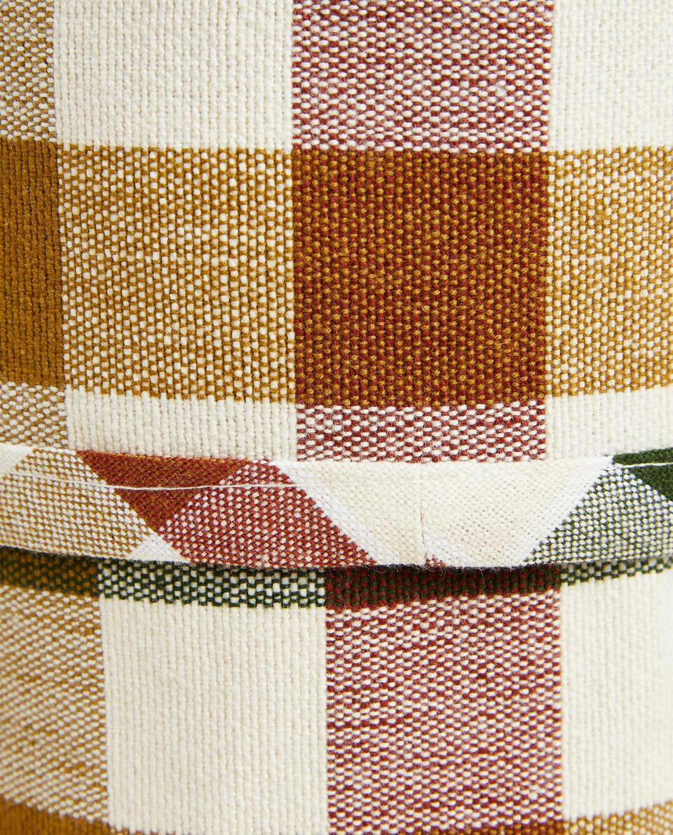 CESTA XADREZ COLORIDA