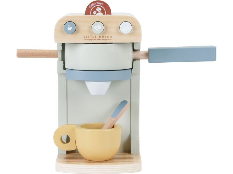 Little Dutch Spiel-Haushaltsgerät Kaffeemaschine Spiel-Set für Kinderküche