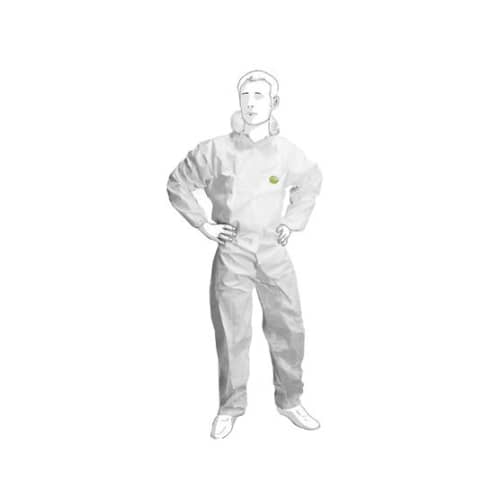 Combinaison de protection SMS type 5-6élastiques cagoule poignets taille chevilles blanc taille XXL