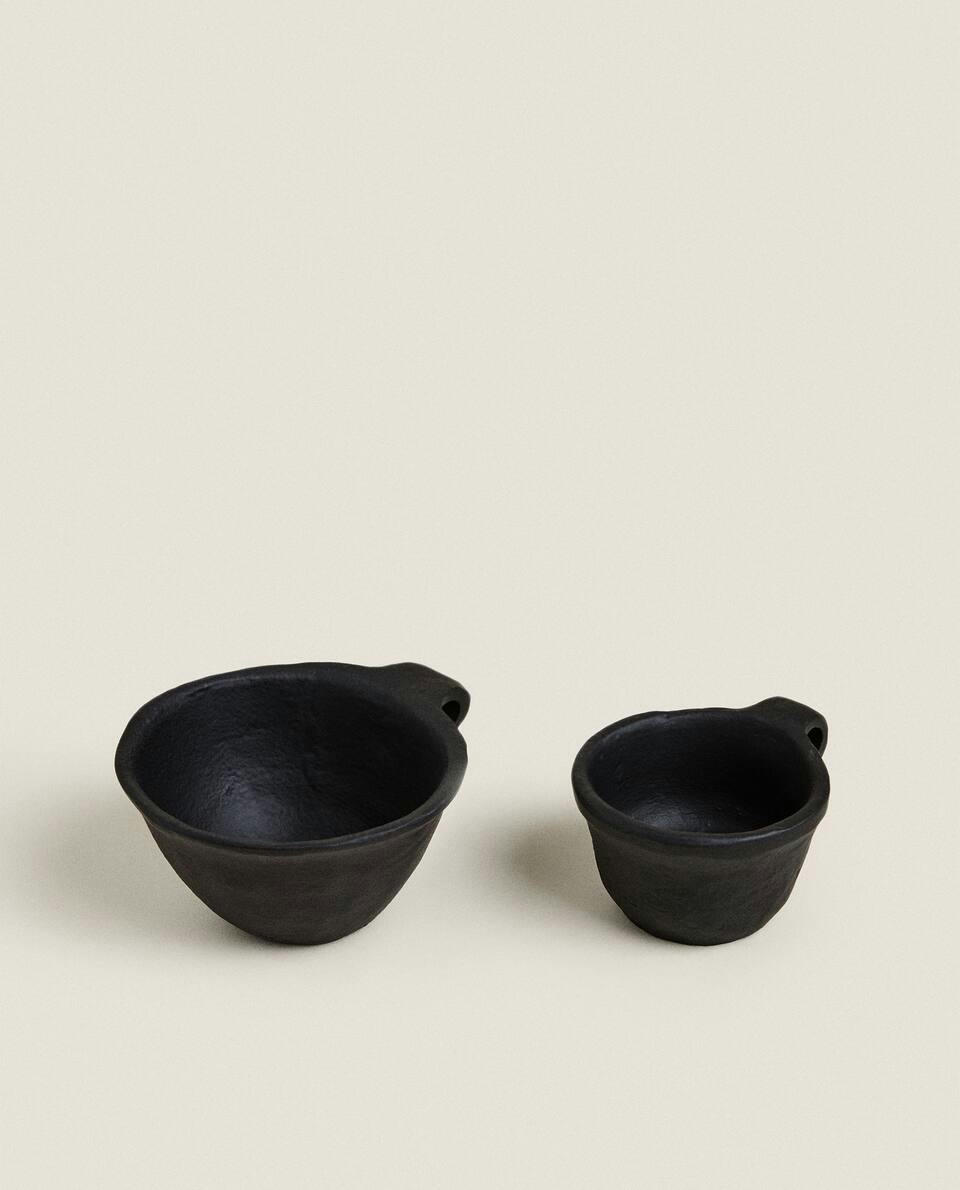 SUPORTE PARA VELA DE CHÁ PRETO METÁLICO