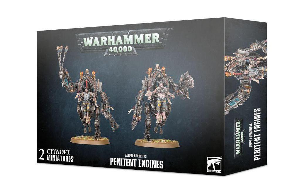 Figurenset Warhammer 40k Adepta Sororitas Penitent EnginesBausatz für 2 Figuren